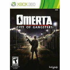 Front cover view of Omerta: City Of Gangsters for Xbox 360