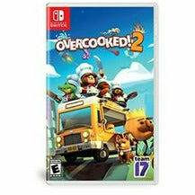 Front cover view of Overcooked 2 for Nintendo Switch