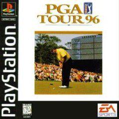Front cover view of PGA Tour 96 for PlayStation