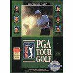 Front cover view of PGA Tour Golf for Sega Genesis