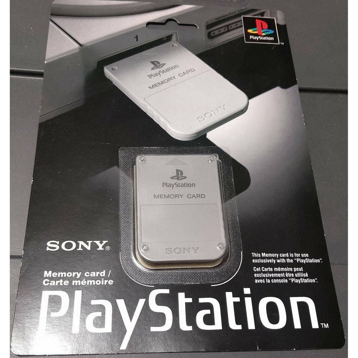 Official PS1 Memory Card - PlayStation - Just $49.99! Shop now at Retro Gaming of Denver