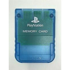 Memory Card [Clear Blue] - PlayStation (Official) - Premium Console Memory Card - Just $9.99! Shop now at Retro Gaming of Denver