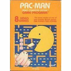 Front Cover view of Pac-Man for Atari 2600