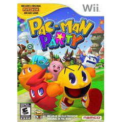 Front cover view of Pac-Man Party - Nintendo Wii