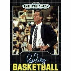 Front cover view of Pat Riley's Basketball for Sega Genesis