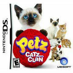 Front cover view of Petz Catz Clan for Nintendo DS