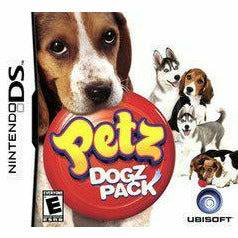 Front cover view of Petz Dogz Pack for Nintendo DS