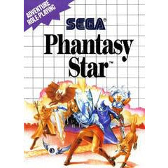 Front cover view of Phantasy Star - Sega Master System