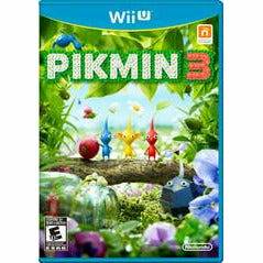Front cover view of Pikmin 3 for Wii U