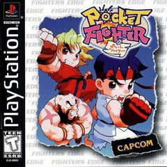 Front cover view of Pocket Fighter - PlayStation