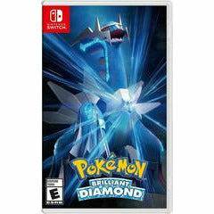 Front cover view of Pokémon Brilliant Diamond for Nintendo Switch