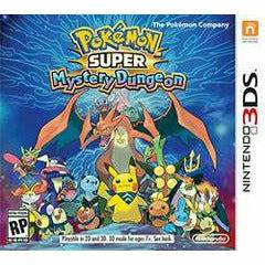 Front cover view of Pokemon Super Mystery Dungeon for Nintendo 3DS
