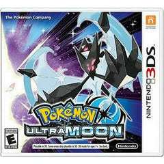 Front cover view of Pokémon Ultra Moon for Nintendo 3DS