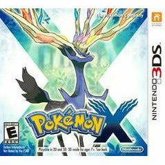 Front cover view of Pokémon X for  Nintendo 3DS