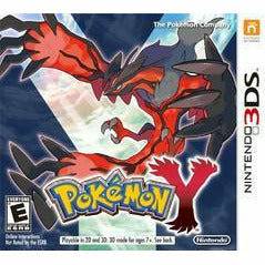 Front cover view of Pokemon Y for Nintendo 3DS