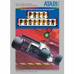 Front cover view of Pole Position for Atari 5200