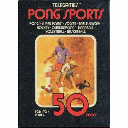 Pong Sports - Atari 2600 - Premium Video Games - Just $17.99! Shop now at Retro Gaming of Denver