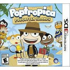 Front cover view of Poptropica: Forgotten Islands for 3DS