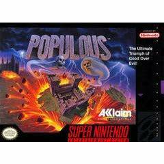 Populous - Super Nintendo - (LOOSE) - Premium Video Games - Just $8.99! Shop now at Retro Gaming of Denver