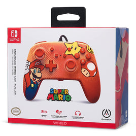 PowerA Enhanced Wired Controller for Nintendo Switch - Mario - Premium Video Game Accessories - Just $29.99! Shop now at Retro Gaming of Denver
