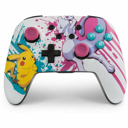 Front cover view of PowerA Enhanced Wireless Controller for Nintendo Switch - Pokemon Battle for Nintendo Switch
