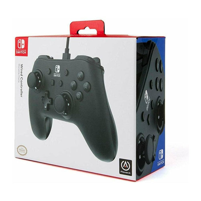 PowerA Wired Controller for Nintendo Switch - Black - Just $16.99! Shop now at Retro Gaming of Denver