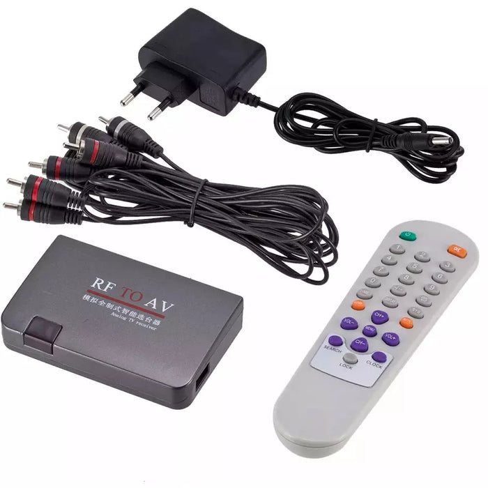 RF to AV Analog TV Receiver Converter Modulator Power Adapter w/AV Cable - Premium Video Game Accessories - Just $39.99! Shop now at Retro Gaming of Denver