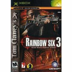 Front cover view of Rainbow Six 3 for Xbox