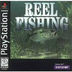 Front cover view of Reel Fishing for PlayStation