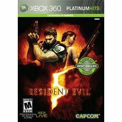 Front cover view of Resident Evil 5 [Platinum Hits] for Xbox 360