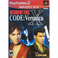 Front cover view of Resident Evil Code: Veronica X [Greatest Hits] for PlayStation 2