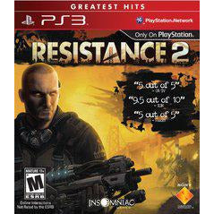 Front cover view of Resistance 2 [Greatest Hits] - PlayStation 3