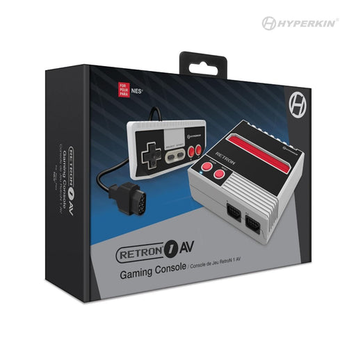 RetroN 1 AV Gaming Console Compatible With NES® (Gray) - Premium Video Game Consoles - Just $41.99! Shop now at Retro Gaming of Denver
