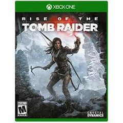 Front cover view of Rise Of The Tomb Raider - Xbox One