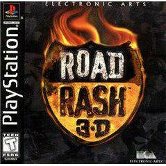 Front cover view of Road Rash 3D for PlayStation