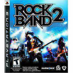 Front cover view of Rock Band 2 for PlayStation 3