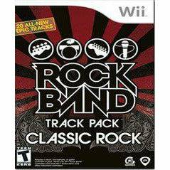 Front cover view of Rock Band Track Pack: Classic Rock for Wii