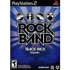 Front cover view of Rock Band Track Pack Volume 1 for PlayStation 2
