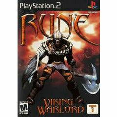 Front cover view of Rune Viking Warlord for PlayStation 2