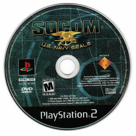 SOCOM US Navy Seals - PlayStation 2 - Premium Video Games - Just $7.29! Shop now at Retro Gaming of Denver