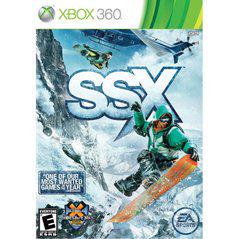 Front cover view of SSX for Xbox 360