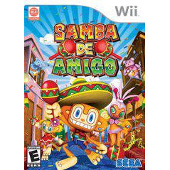 Front cover view of Samba De Amigo - Wii