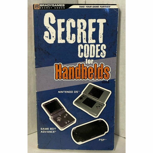 Secret Cheat Codes for Handhelds Nintendo DS Gameboy Advance PSP Manual Booklet - (LOOSE) - Premium Video Game Strategy Guide - Just $8.75! Shop now at Retro Gaming of Denver