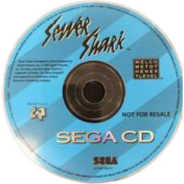 Top view of disc for Sewer Shark Sega CD