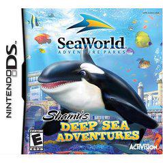 Front cover view of Shamu's Deep Sea Adventures for Nintendo DS