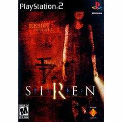 Front cover view of Siren for PlayStation 2