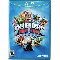 Front cover view of Skylanders Trap Team for Wii U