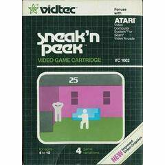 Front cover view of Sneak 'N Peek for Atari 2600
