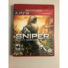Front cover view of Sniper Ghost Warrior (Greatest Hits) for PlayStation 3