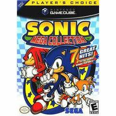 Front cover view of Sonic Mega Collection [Player's Choice] for GameCube